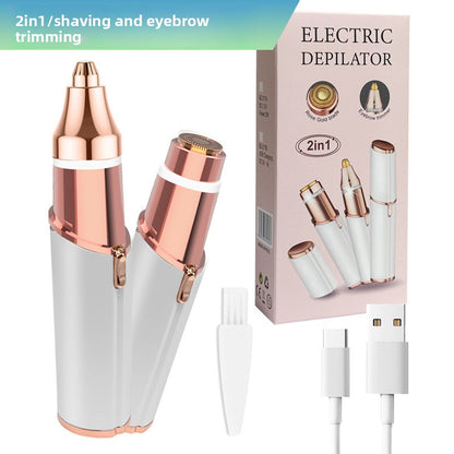 Electric eyebrow trimmer