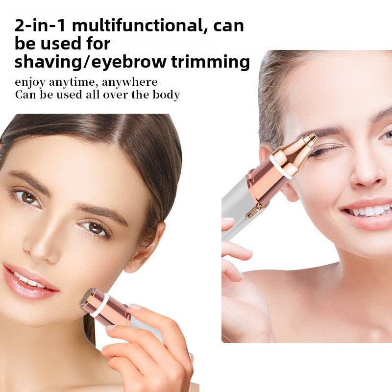 Electric eyebrow trimmer