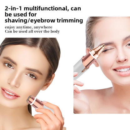 Electric eyebrow trimmer